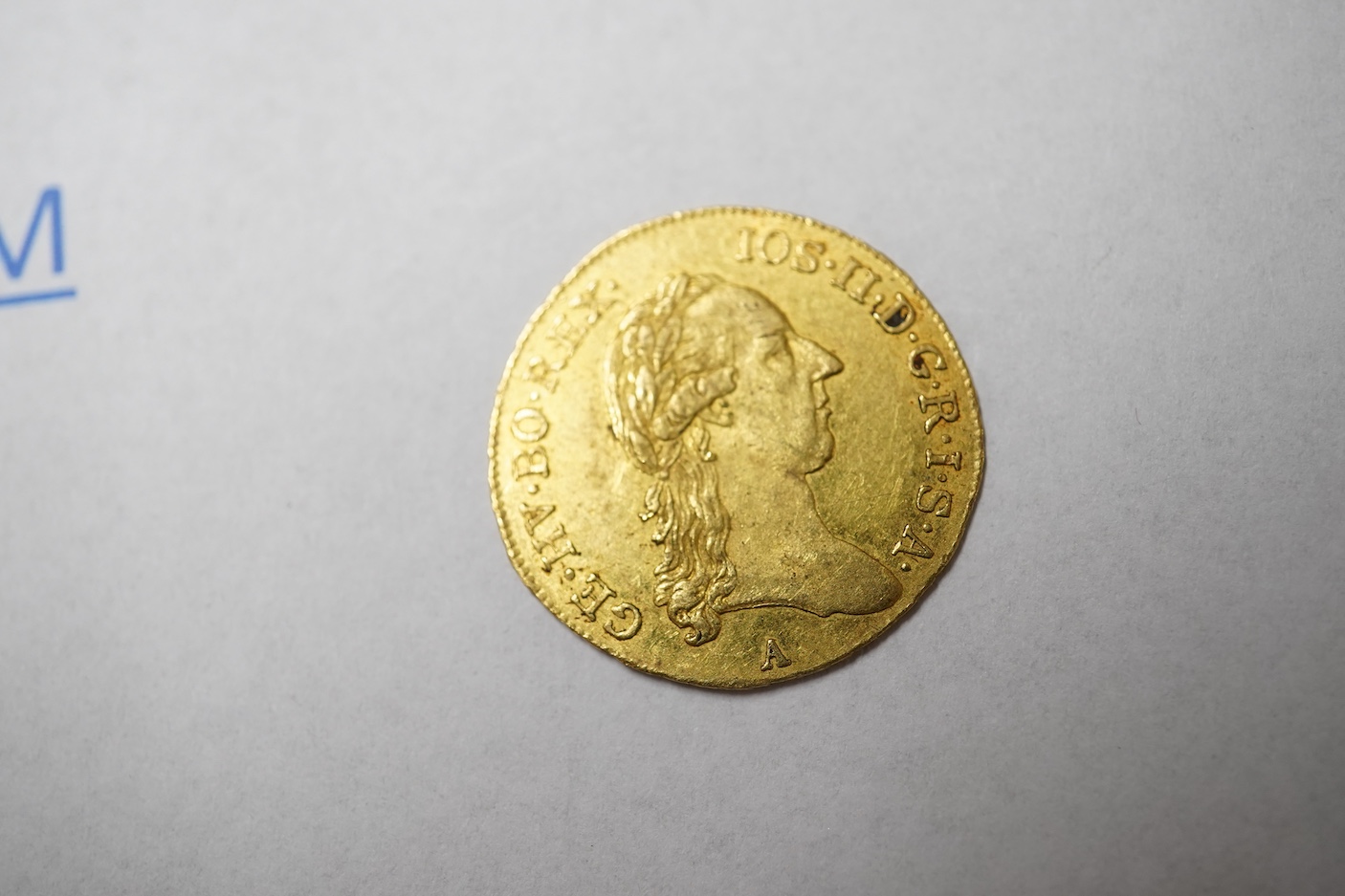 Gold coins, Austria, Joseph II, gold ducat, 1790, VF